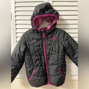 Girls North Face puffer coat